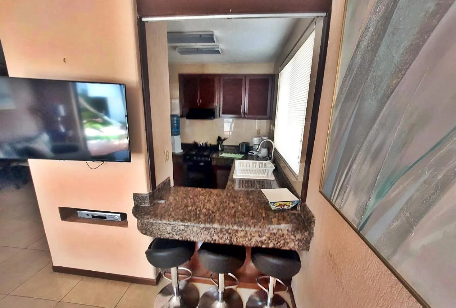 Hermosa Planta Baja Con Piscina, Acceso A La Playa!!! Cancun Bed & Breakfast